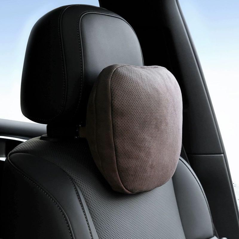 Nick Car Headrest Lumbar & Neck Support Pillow for Maybach S-Class, Mercedes, Tesla & AITO