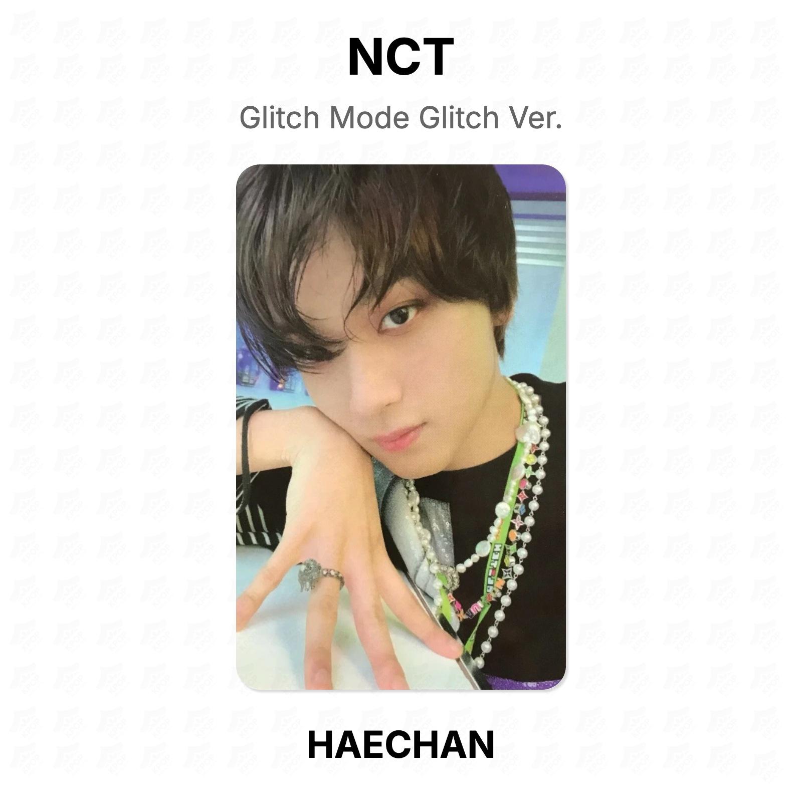 NCT Glitch Mode Glitch Ver. Official Photocard HAECHAN