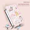 QBOSS Cute Pink Cat Rotating Stand iPad Case