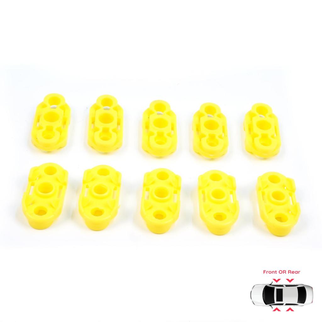 BWR19-1 10 Stück Fensterheber Führungsklammern für Buick Pontiac Oldsmobile Impala Cadillac GM Saab 20369894 20369895