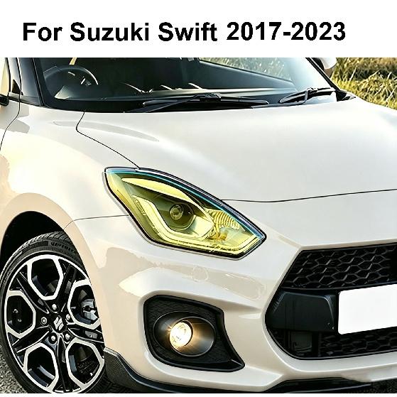 For Suzuki Swift 2017-2023 Car Headlight TPU Transparent Protection Film Paint PPF Anti-scratch Protection FilmGood product