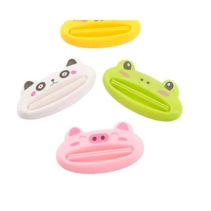 2pcs Bande dessinée dentifrice squeezer