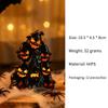 Halloween Skeleton Flameless Led Candle With Flickering Warm Light Perfect For Home Desktop Spooky Party Holiday Decoration