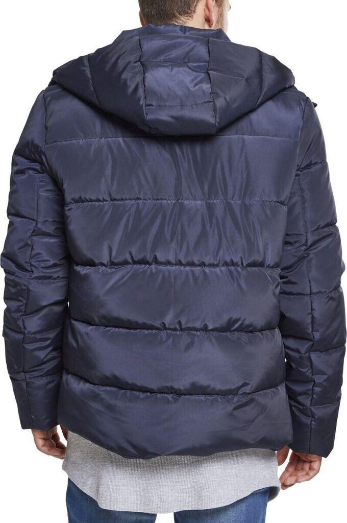 Winter Jacket Urban Classics Hooded Puffer Jacket (TB1807) (TB1807-00155) Navy