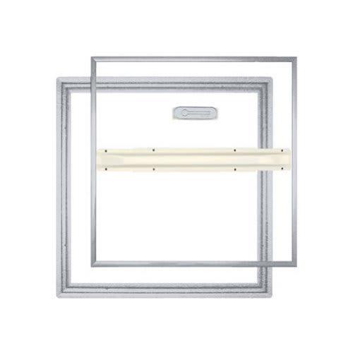 Daiken HDC45 Underfloor Inspection Hatches, Silver, Opening Dimensions: 405 X 405 Mm, Frame Dimensions: 465 X 465 Mm, Lid Dimensions: 440 X 440 Mm, Fl