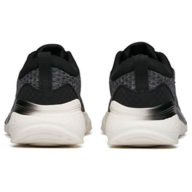 Anta Running Series Shock Absorption Low Top Running Shoes Men Sneakers Black Gray 112145532-3