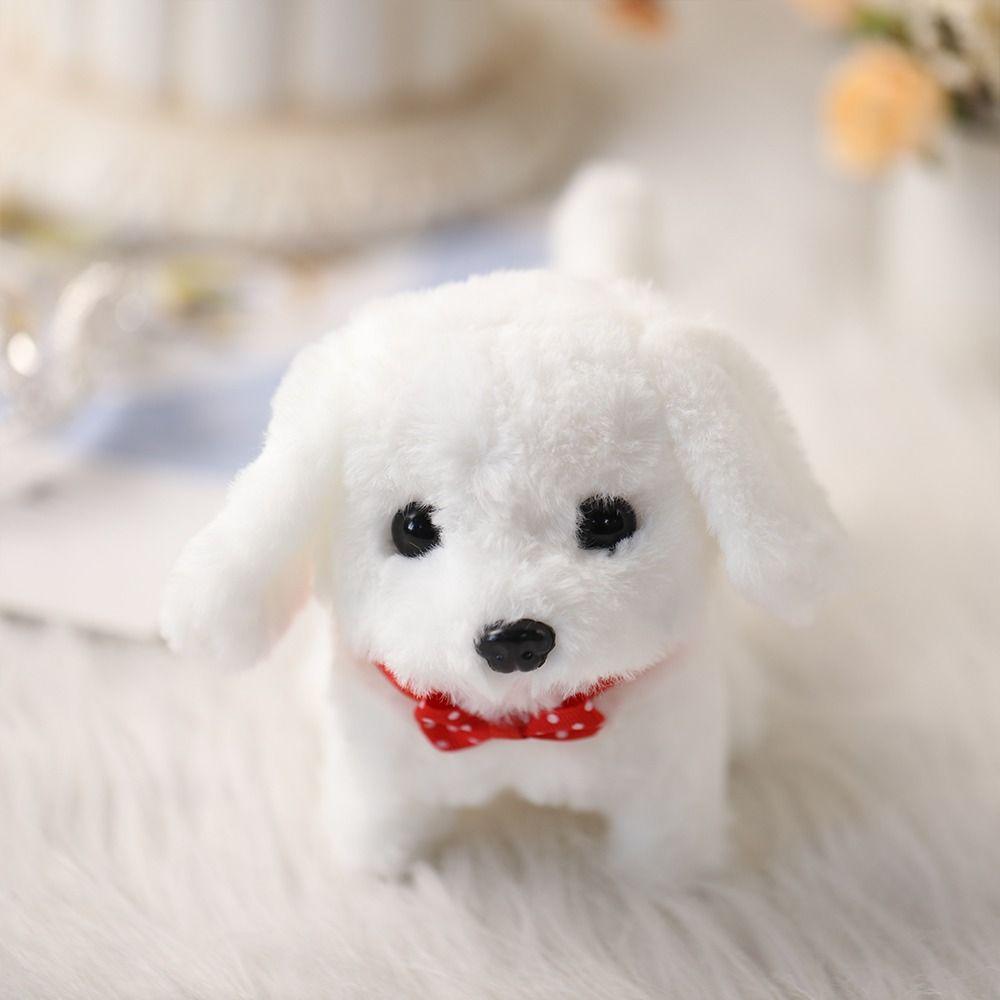Interactive Robot Puppy Walking Walking Dog Toy Fashion Puppy Plush Toy  Chilren
