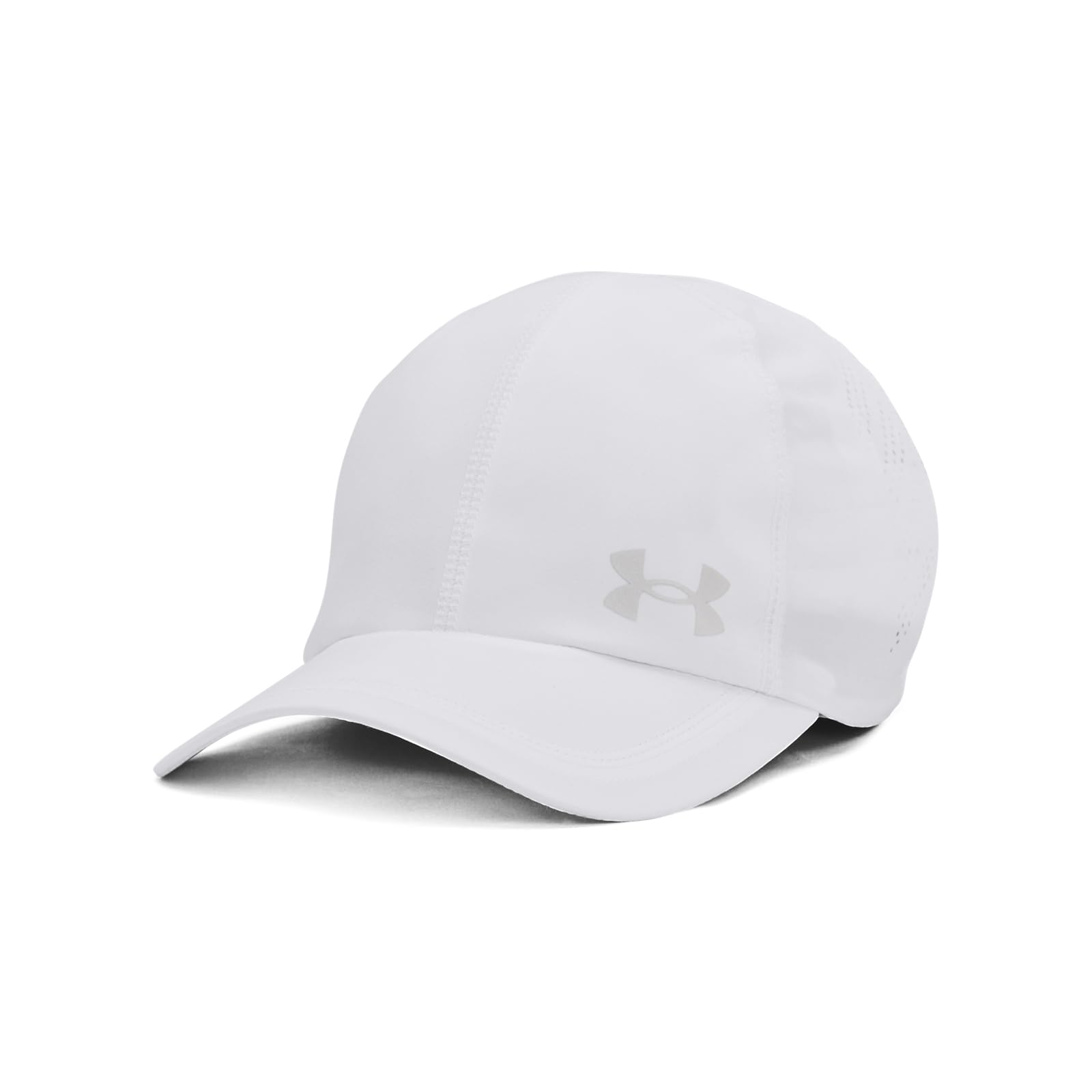 Under Armour UA Launch Adjustable White with Size Iso-Chill Cap, Reflective, 57.7cm
