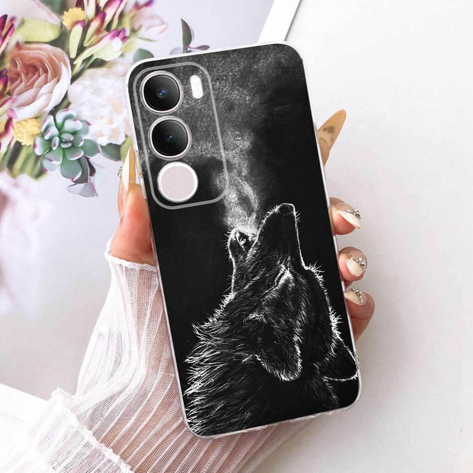 For Vivo Y19s Pro Cool Dragon Tiger Pattern Phone Case For Vivo Y19s Y 19S Pro V2419 Soft Silicone TPU Cases