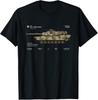 M1 Abrams Tank Military Armor Graphic T Shirt