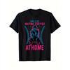 European Sizes I Will Be Waiting for You At Home Softball T-Shirt for Boy Girl, Soft Fabric, Breathable Short Sleeve Tees
