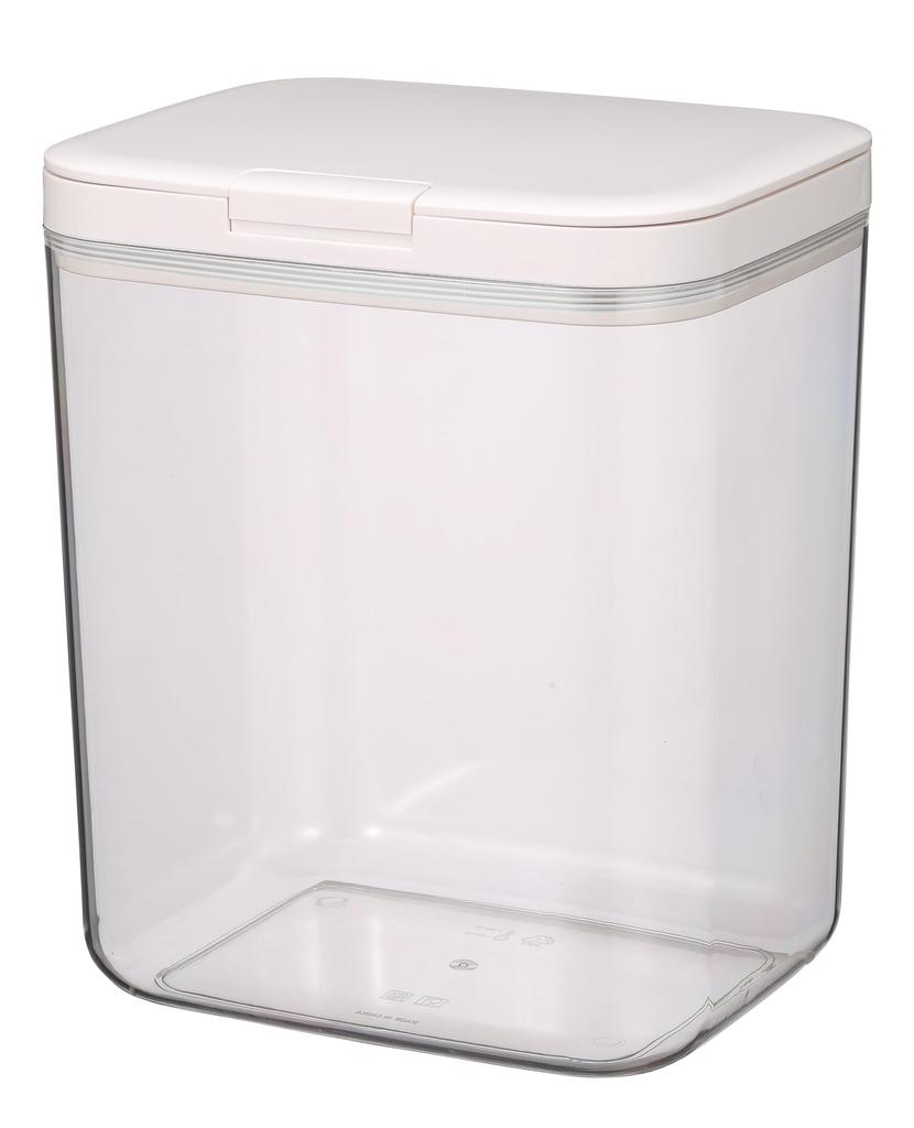 CB Japan 5kg Airtight Rice Wide and Opening and Atomico Container, Refrigerated, Mouth, Moisture-Proof, Odor-Proof, Mold-Proof, Insect-Proof,