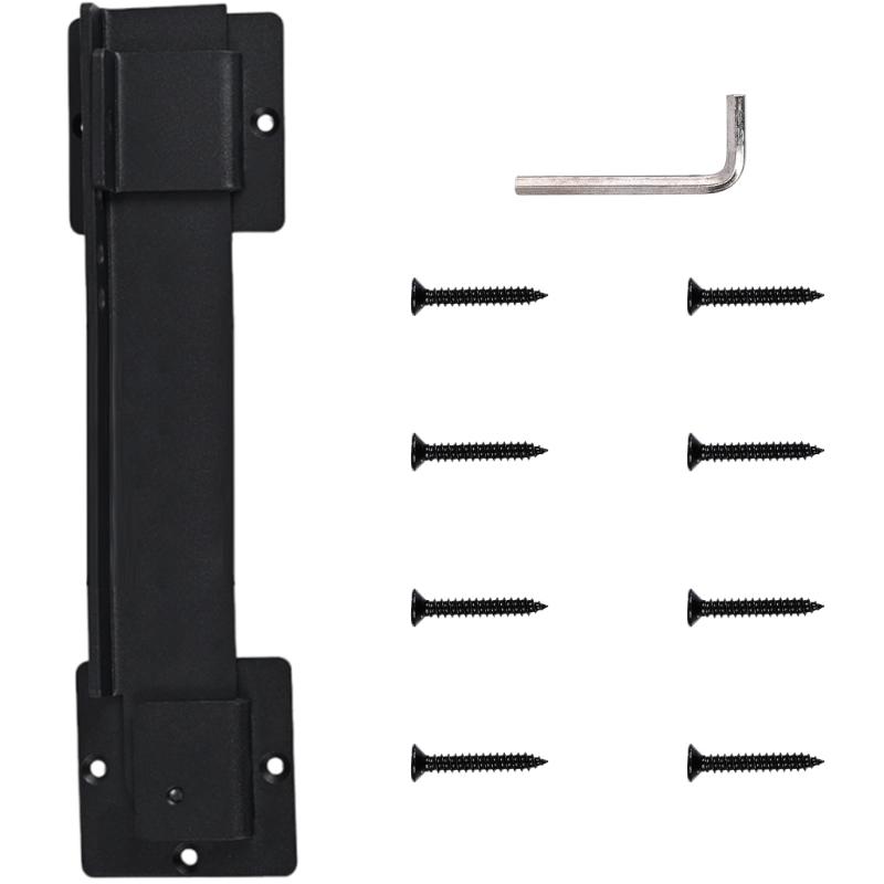 4 Position Adjustable Barn Door Latches Cut Carbon Steel Anti Corrosion Coating For Extreme Weather