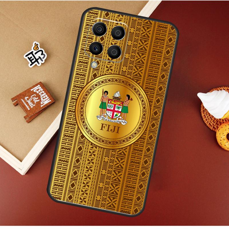 Fijian Masi Tapa Case For Samsung Galaxy M13 M53 M51 M31 M11 M14 M34 M54 M12 M32 M52 M16 M36 M56 M15 M35 M55