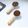 Kitchen Coffee Spoon Easy to Use Coffee Utensils Measuring Spoon with Handle Coffee Powder Spoon Coffee Brewing Utensils