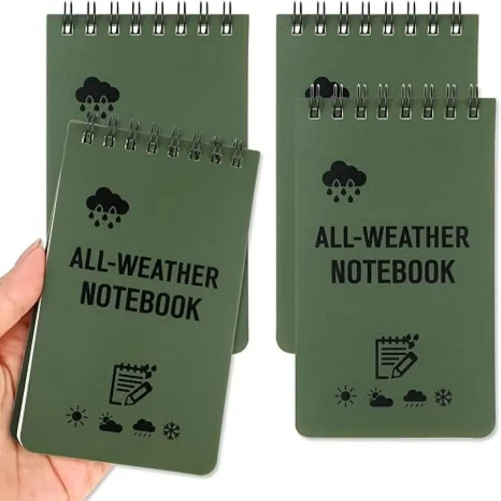 Mini Size Waterproof Notebook Lined Pages Memo Pad Mini Pocket Notebook  To Do List Planning