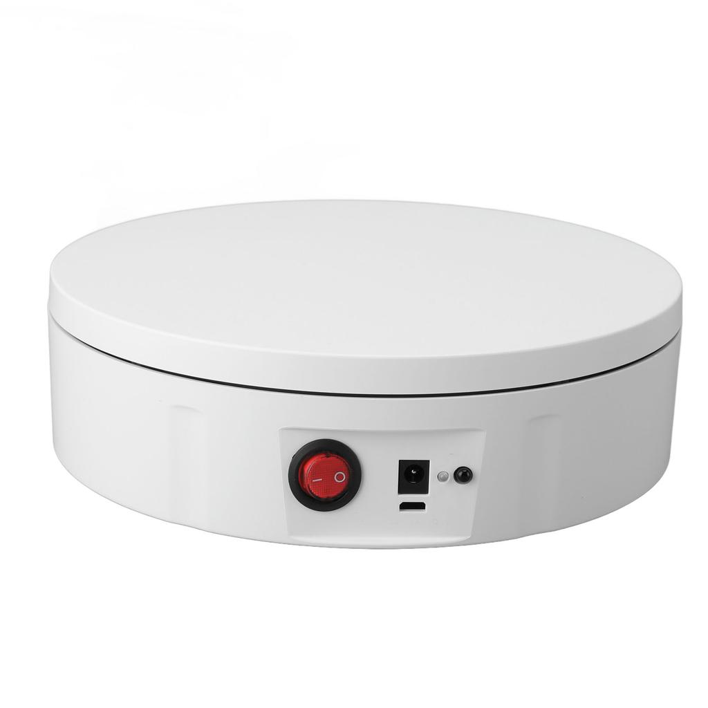 Motorized Rotating Display Stand 8.7in 110.2lb Load Capacity Electronic Turntable Display Stand for