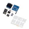Mini Clock Kit Acrylic Shell Organic Light Emitting Diode Display DIY Timing Module Electronic Clock Kit DC5V