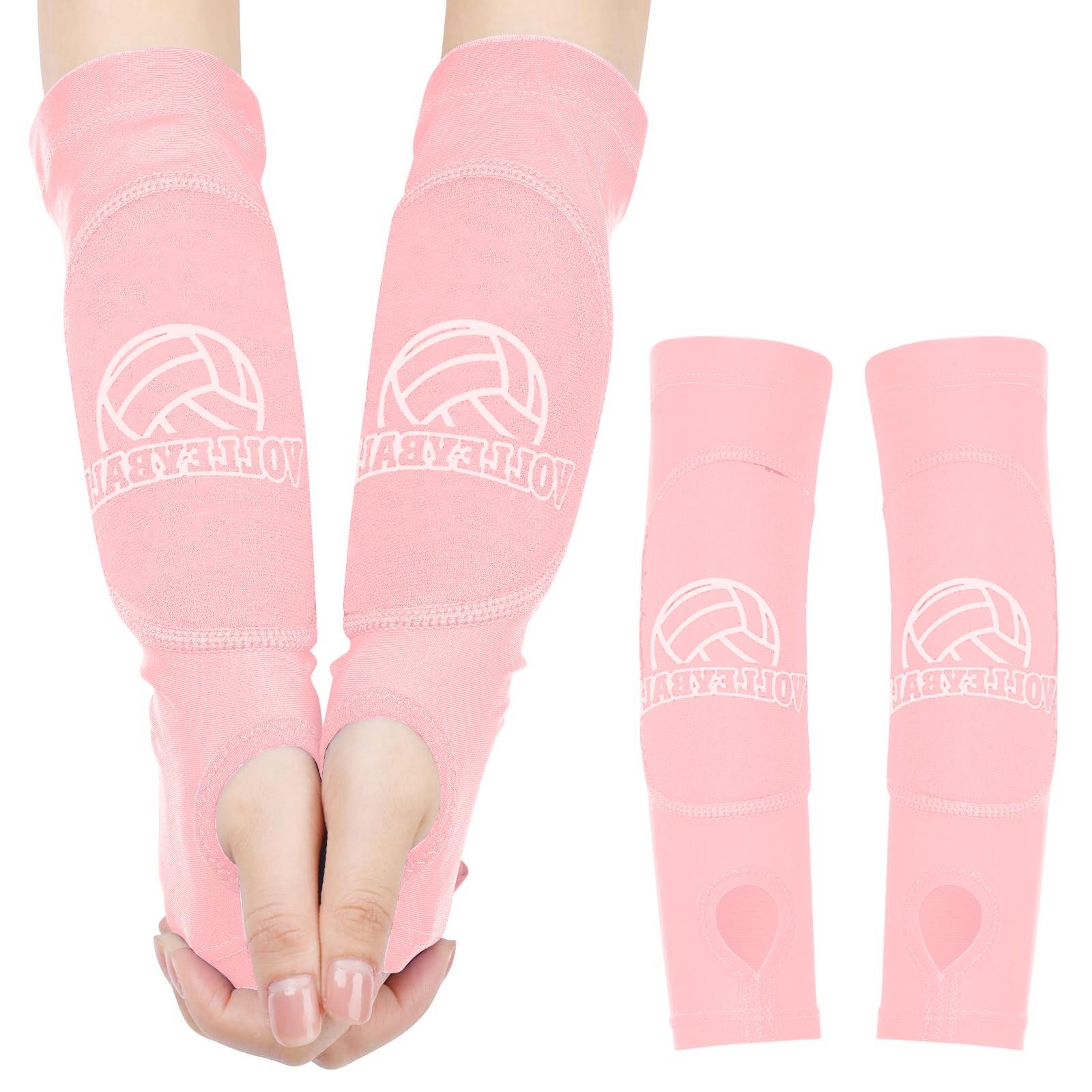 

2 шт., волейбольные нарукавники, рукава для предплечий, волейбольные накладки на руки для мальчиков и девочек, молодежная защита запястья One Size