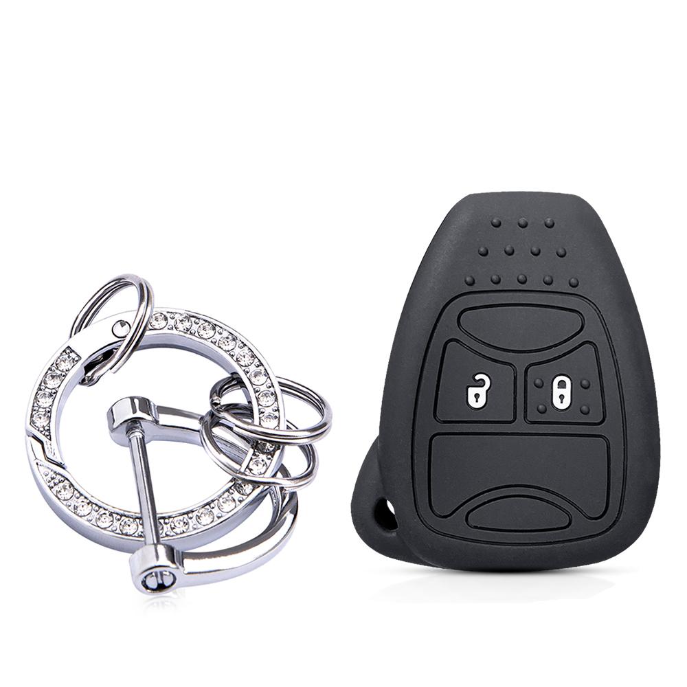 For Dodge Avenger Caliber Cool Bo For Jeep Grand Cherokee Compass Patriot For Chrysler 300c Voyager PT Cruiser Key Case Cover