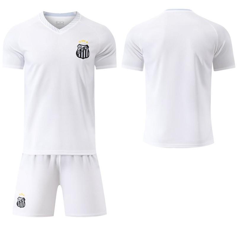 2526 Sezóna Brazilská liga A Styl č.. 10 Neymar Santos Nový dres Domácí Bílý Fotbalový dres