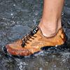 Letnie buty do brodzenia w rzece, na plażę, do noszenia na co dzień, szybkoschnące, antypoślizgowe, outdoorowe, oddychające, ażurowe buty wędkarskie dla mężczyzn