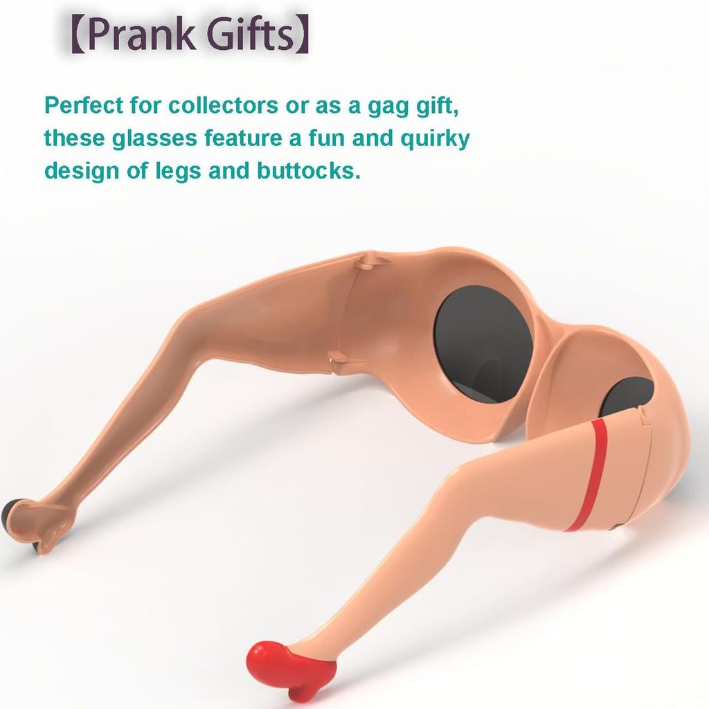 Crazy Party Glasses-SEXY SHADES: Funny Sunglasses For Party - Dazzling Leg And Hip Designs Stand Out!