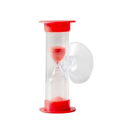 Hourglass Timer 3 Minute Hourglass Sand Timer with Suction Cup Durable Sandglass for Kids Games Classroom