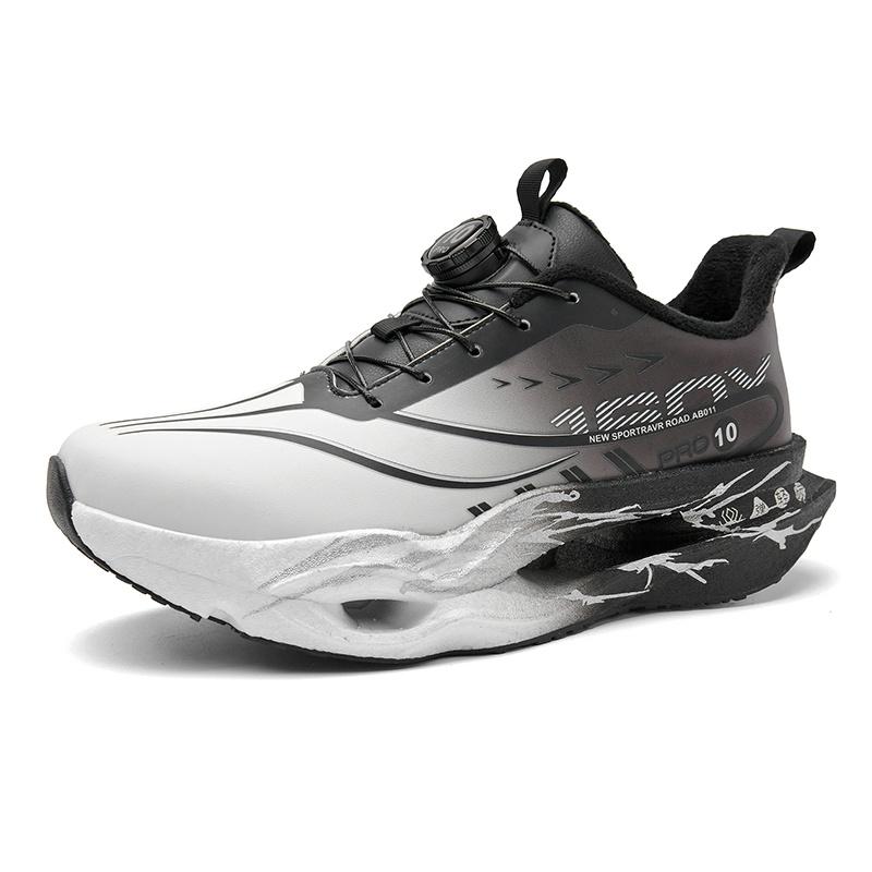Unisex Rotary Buckle Running Shoes Casual Sneakers Everyday Walking and Casual Wear Commuting and Travel Daily Wear Sizes 30-44