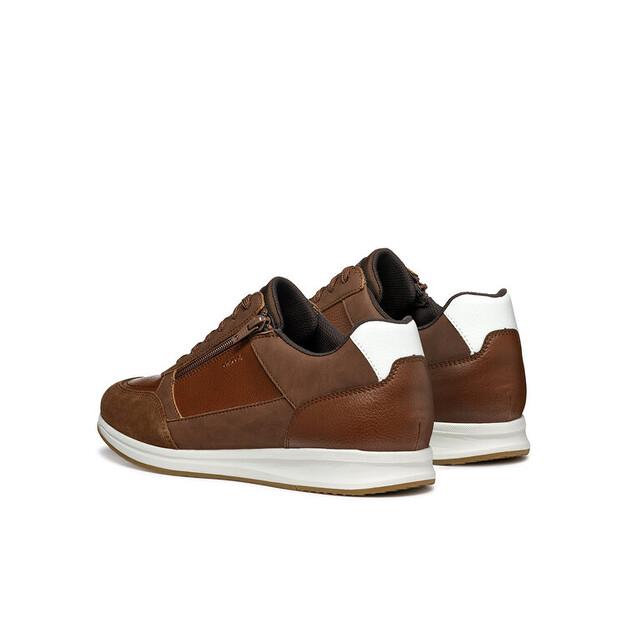 Men's Geox U Avery U55h5a 0ekbu C6003 Brown Sneakers