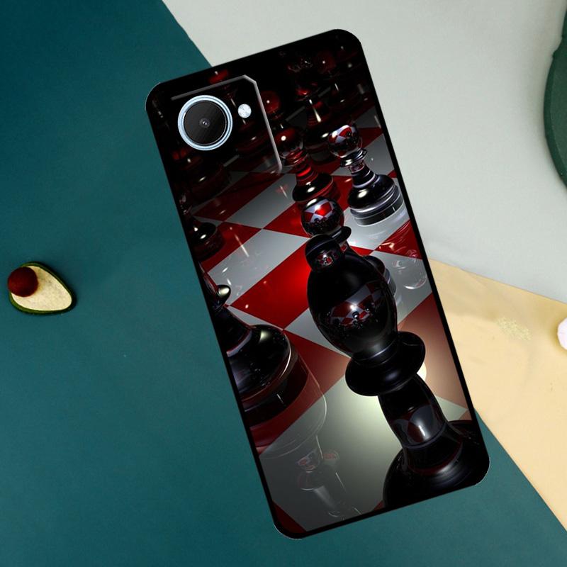 

Chess Pieces For Realme GT7 Pro GT6 C67 C65 C63 C61 C55 C53 C51 C35 C71 C75 11 12 13 14 15 Pro Plus Case Realme C67 4G