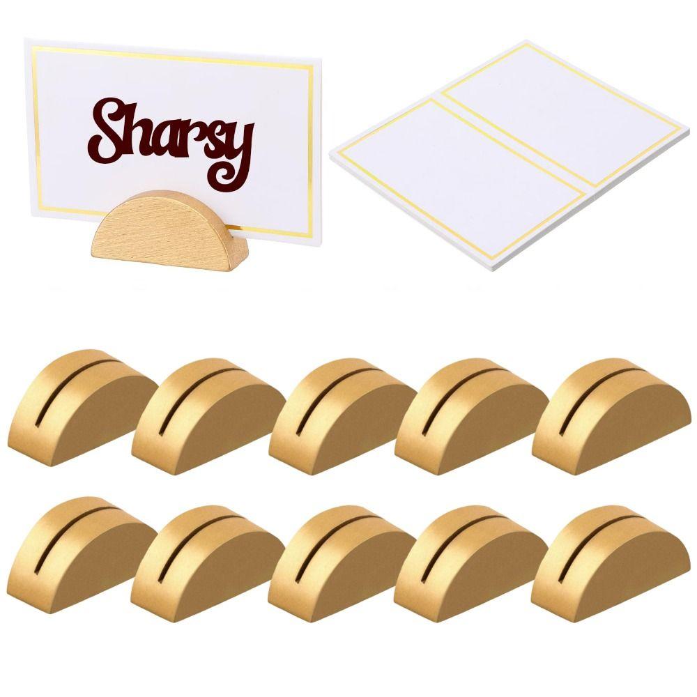 Lightweight Table Number Stands Multi-Shapes Table Name Holder Place Card Holders  Birthday Banquet