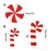Creative Cushion Christmas Candy Shape Plushie Pillow for Comfort for Home Furnishing Creative Christmas Decoration