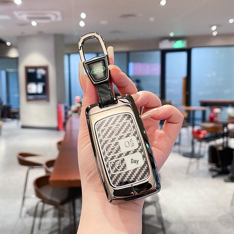 Land Rover Key Case for Range Rover Evoque, Discovery 4/5, Sport, Velar, and Defender