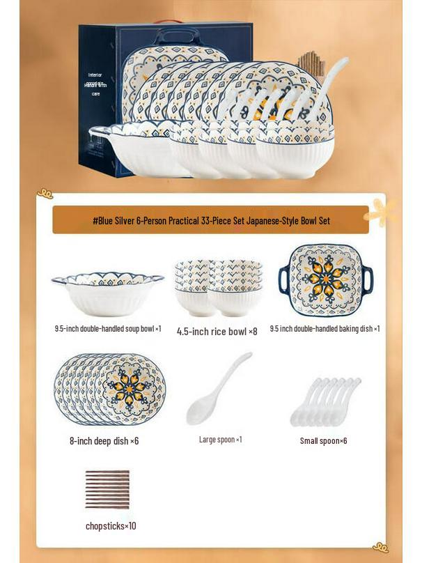 Morde Lanka Japanese Ceramic Dinnerware Set