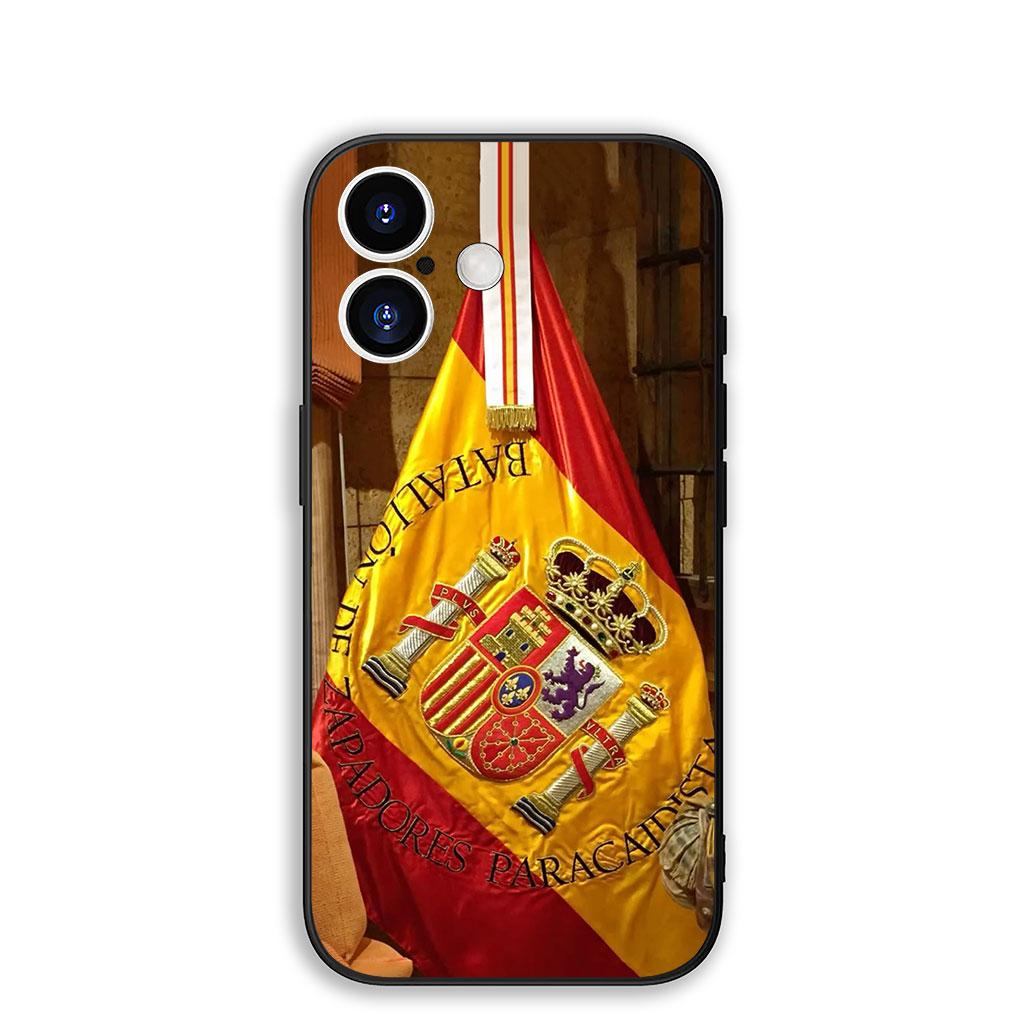 

Cover for Motorola Moto Edge 70 60 Fusion NEO Pro G Stylus G56 G96 G52 G04 G05 Protective Phone Case Spain Flag Yellow Red Motorola Moto G85