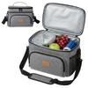 Large-capacity picnic bag, non-food contact, women's insulated lunch bag, reusable portable cooler bag, multifunctional crossbody bag with adjustable