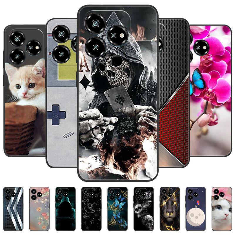 For ZTE Blade V60 Design Case V60Vita Wolf Lion Soft Silicone Shockproof TPU Phone Case For ZTE BladeV60 V 60 Vita Back Cover