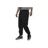 Nike Flight Solid Color Comfortable Loose Fit Mid Waist Casual Pants Men bottoms Black FV7451-010