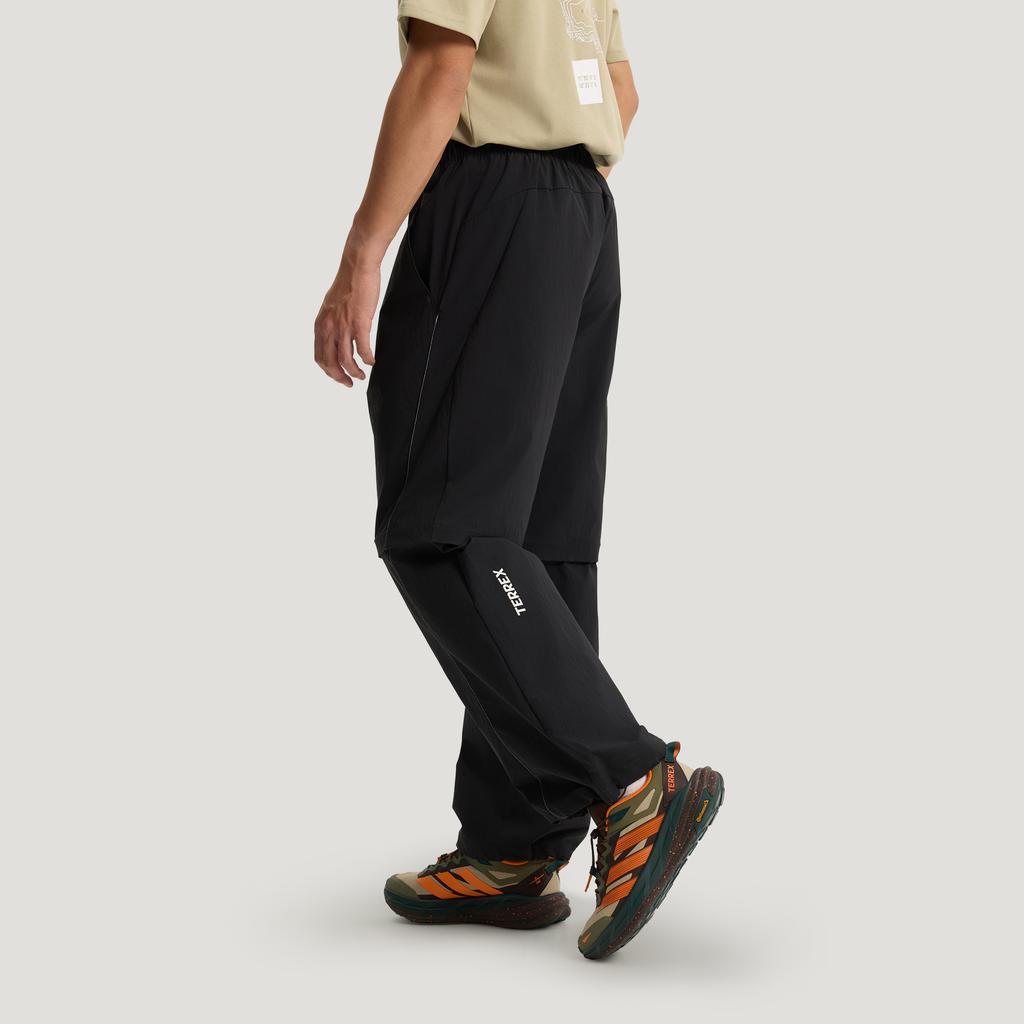 Adidas Terrex Xploric Water Repellent Pant Outdoor Removable Zipper Loose Climbing Hiking Sports Long Pants Men pants KD4398