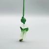Chinese Style Cute Jade Green Cabbage Pendant Phone Lanyard Charm Strap Hanging Rope Handmade Keychain Bag Decoration