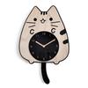 Oujiewang Wooden Cartoon Decorative Wall Clock