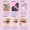 12 Rows Bond and Seal 3D Faux Mink Lash Wispy Style Fake Eyelash False Eyelashes  Eye Lash Extension
