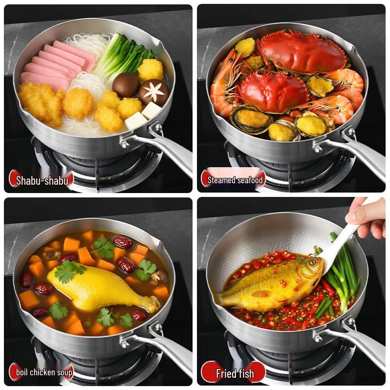 Yicang Titanium Yukihira Milk Pot