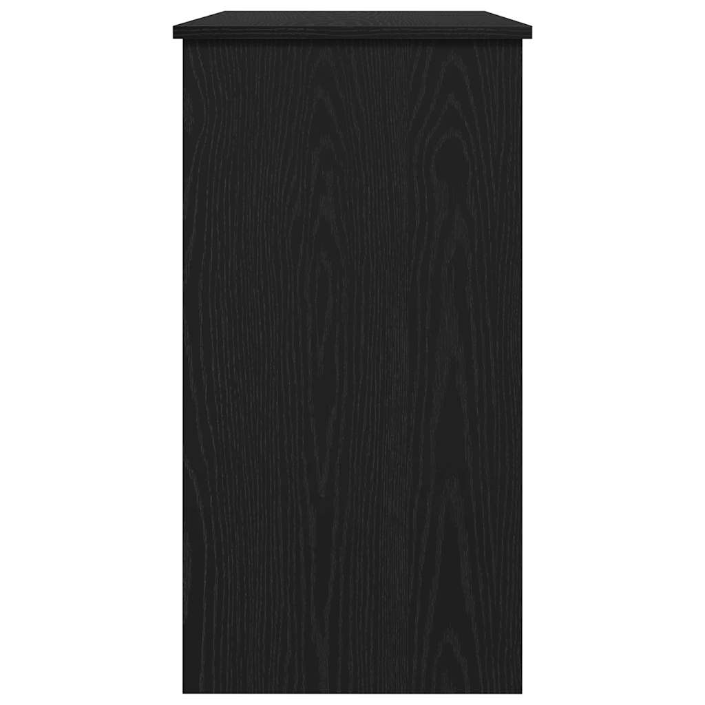Vidaxl Desk, Black, 80X40X75 Cm, Wood-Based Material