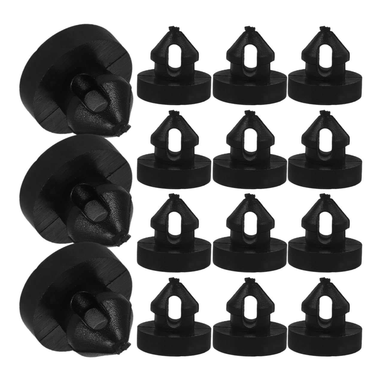 

Cabilock 20 Pcs Brake Pedal Rubber Particles Brake Light Pedal Buttons Shake чорний