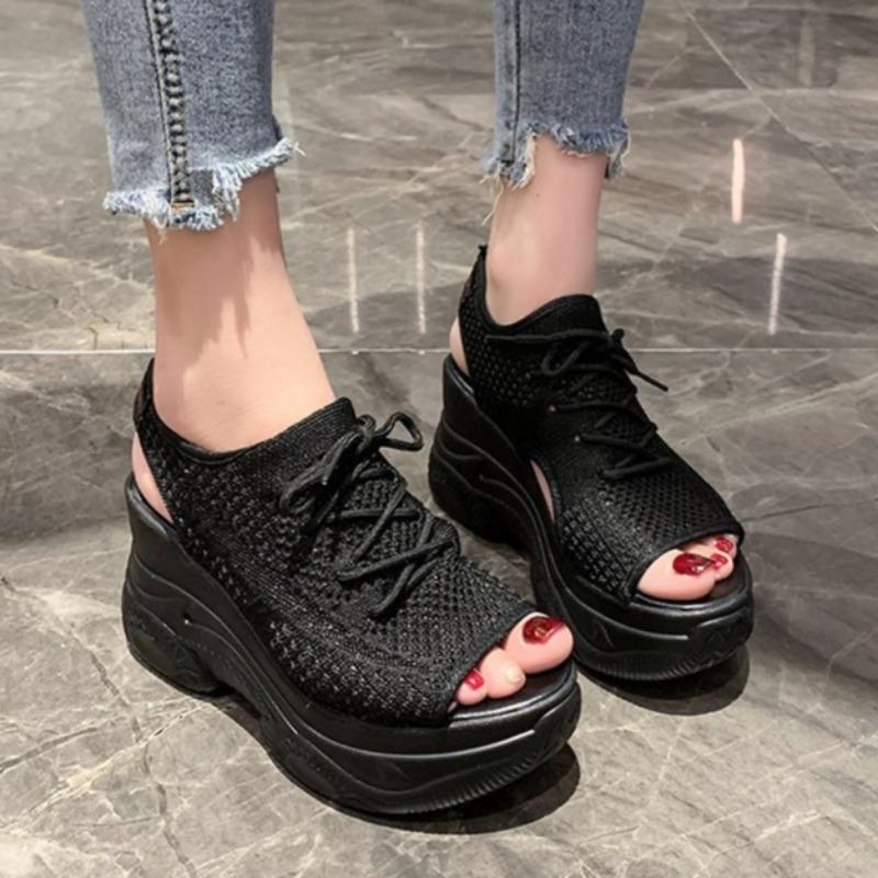Summer Ladies Breathable Wedge Sandals