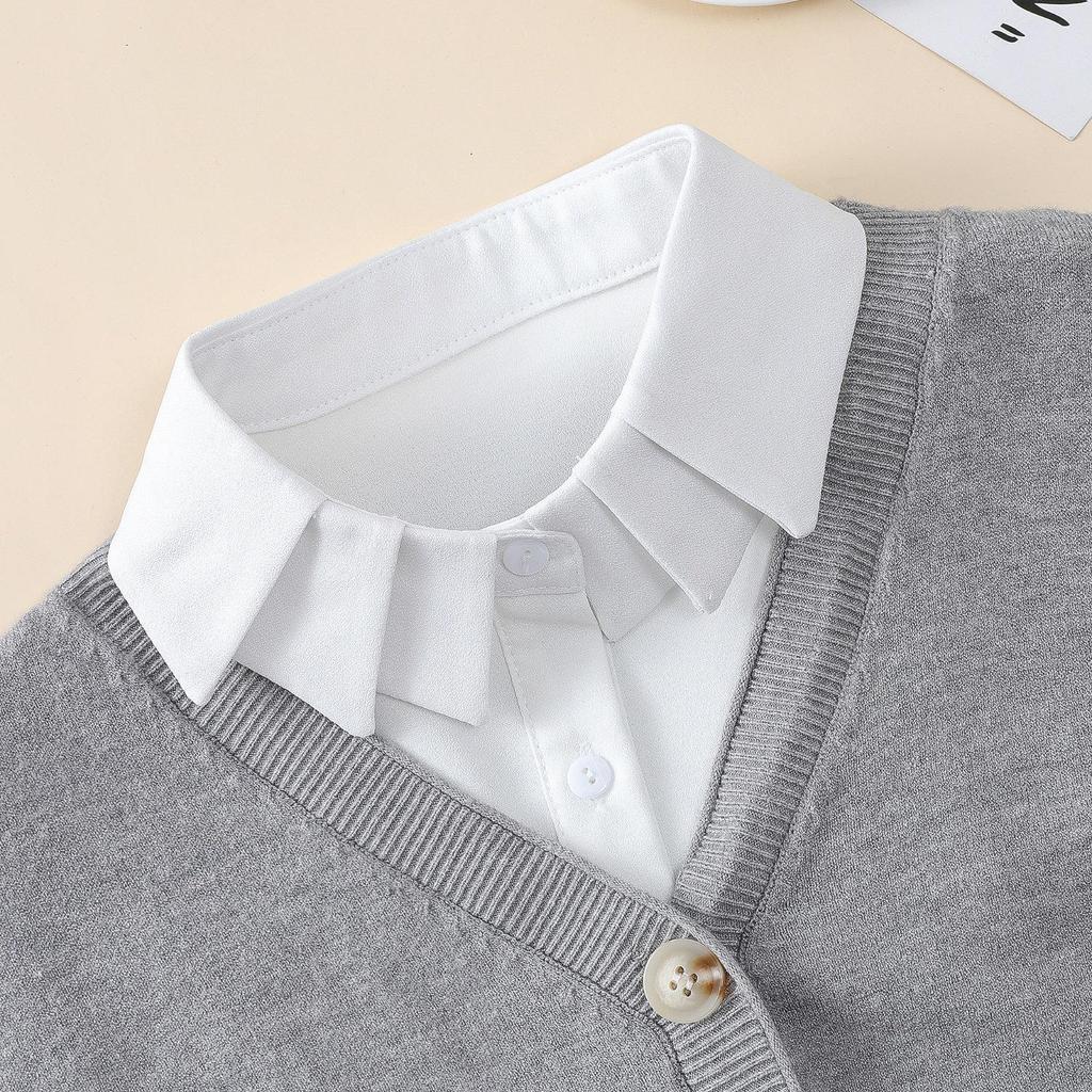 Eleganter mehrschichtiger Puppenkragen für Damen