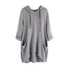 45720 Sleeve Hoodies for Women Oversized Hooded Pullover Tops