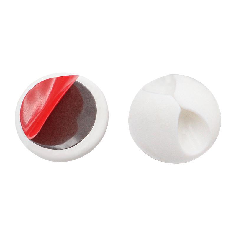 Large Self-Adhesive Cable Organizer Clip for Desktop